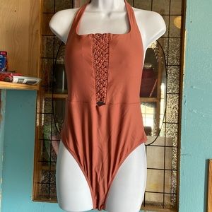 One piece bathing suit